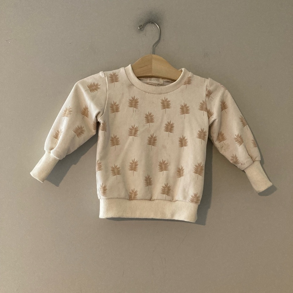 $15 ADD ON Forever French Baby sweatshirt‎ 12-18M Jamie Kay Janie and Jack